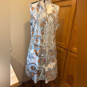 NWT Paisley Sleeveless Dress